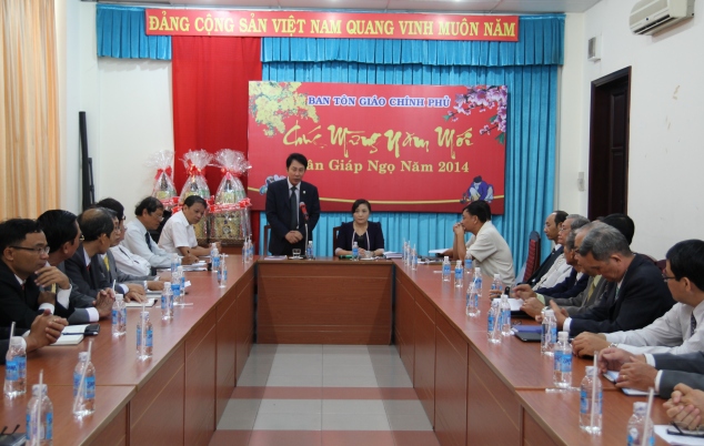 Government Committee for Religious Affairs meets representatives of Protestant organizations in Ho Chi Minh city